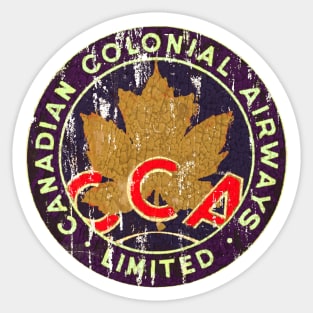 Canadian Colonial Airways Sticker